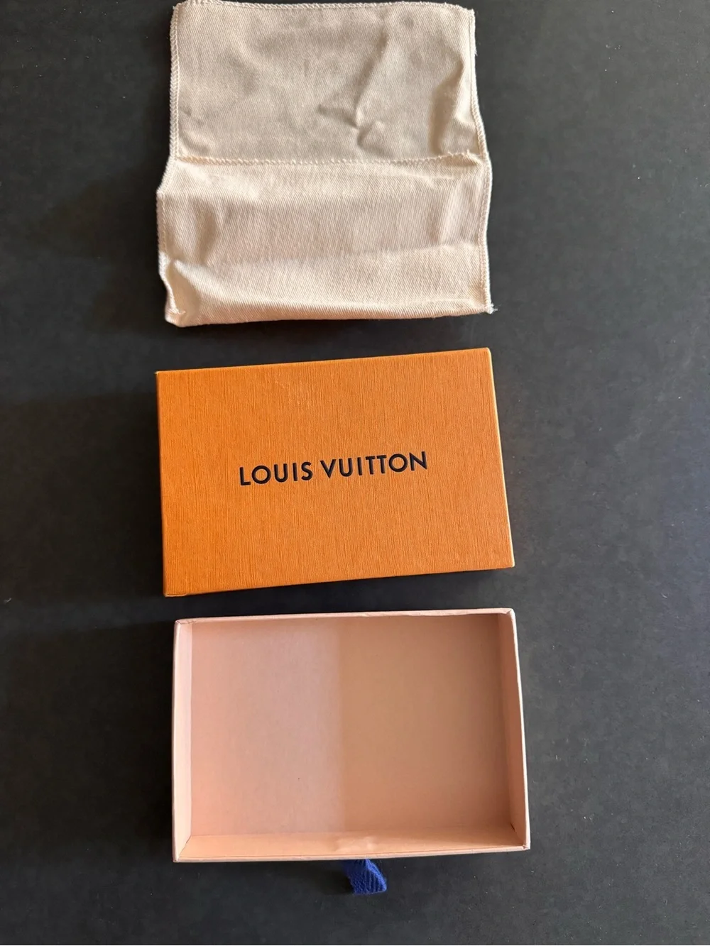 Louis Vuitton Key Pouch Box with Dust Pouch